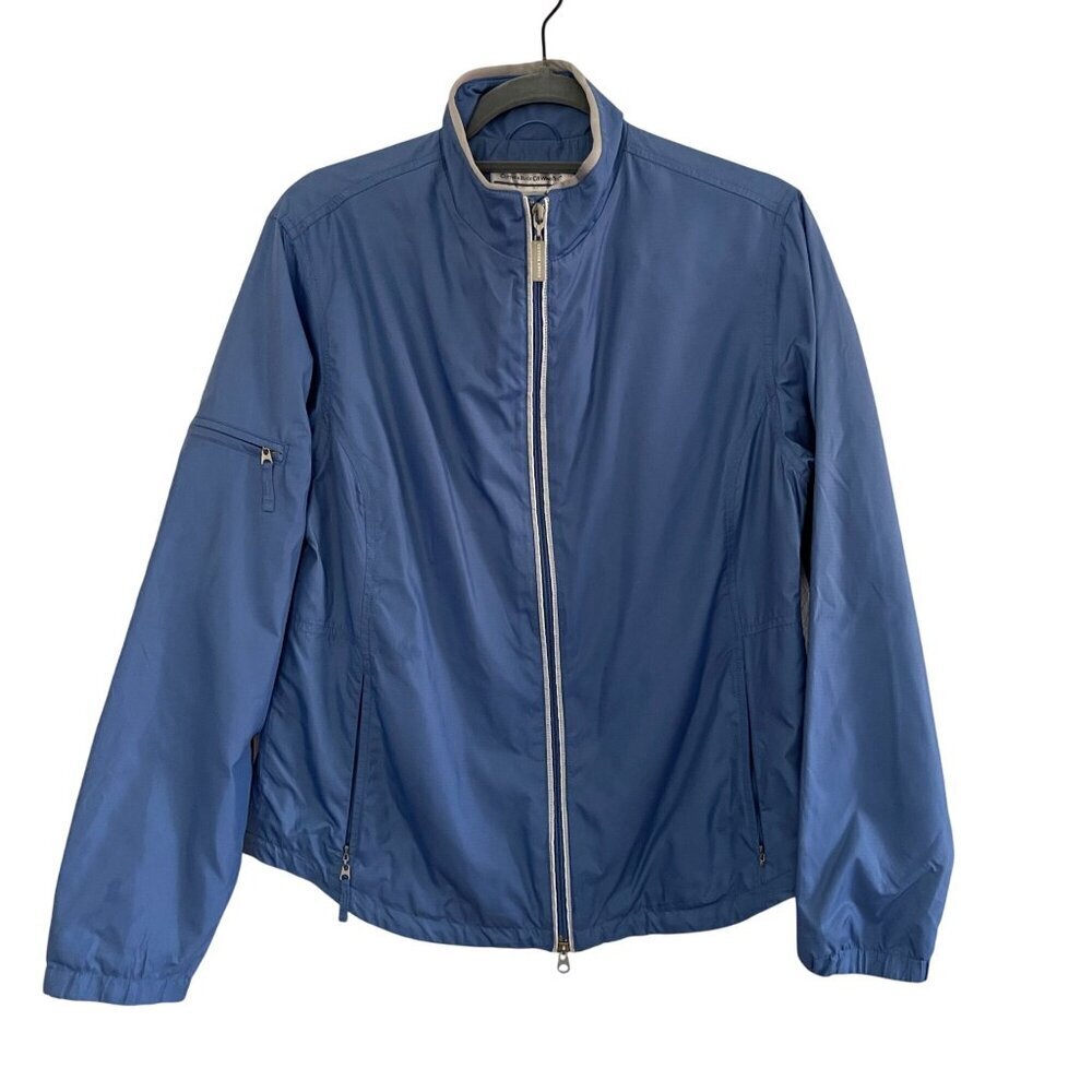 Cutter & Buck CB WeatherTec Beacon Full Zip Men Size M Jacket Windbreaker